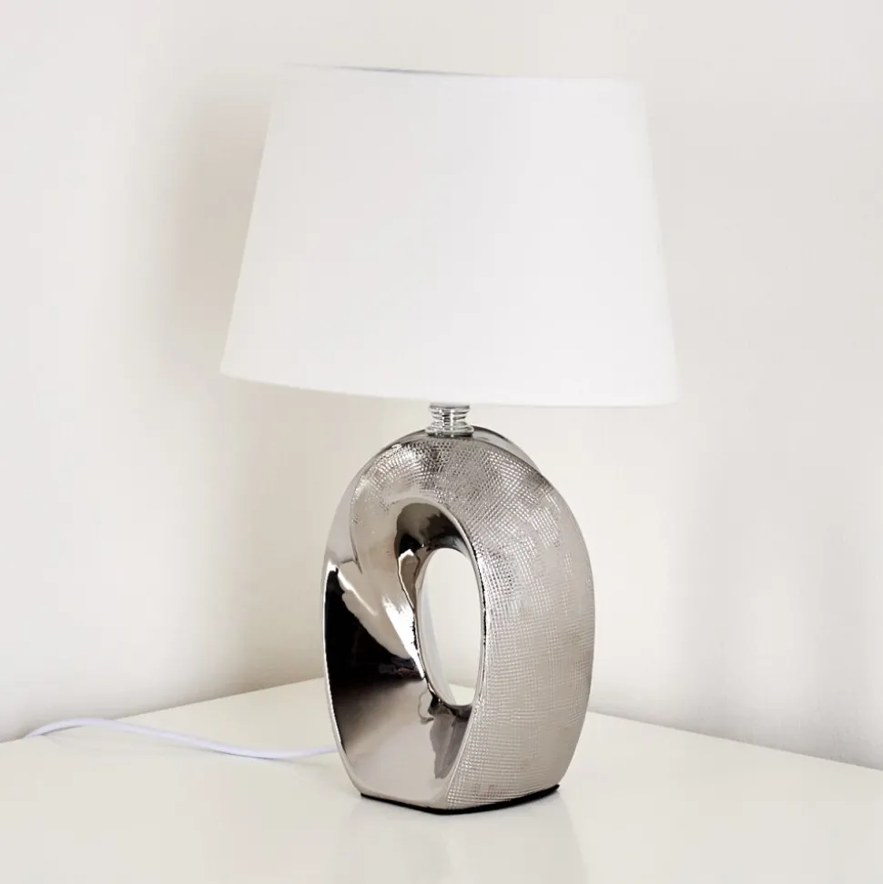 Lampe A Poser Rovio Argente, 1 Lumiere