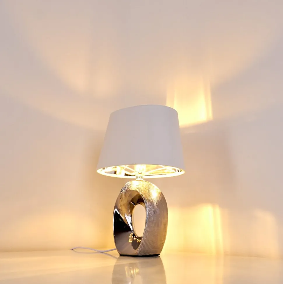 Lampe A Poser Rovio Argente, 1 Lumiere