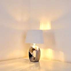 Lampe A Poser Rovio Argente, 1 Lumiere
