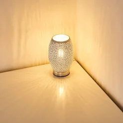 Lampe A Poser Saksborg Chrome, 1 Lumiere
