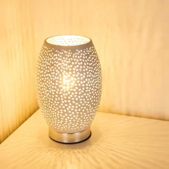 Lampe A Poser Saksborg Chrome, 1 Lumiere