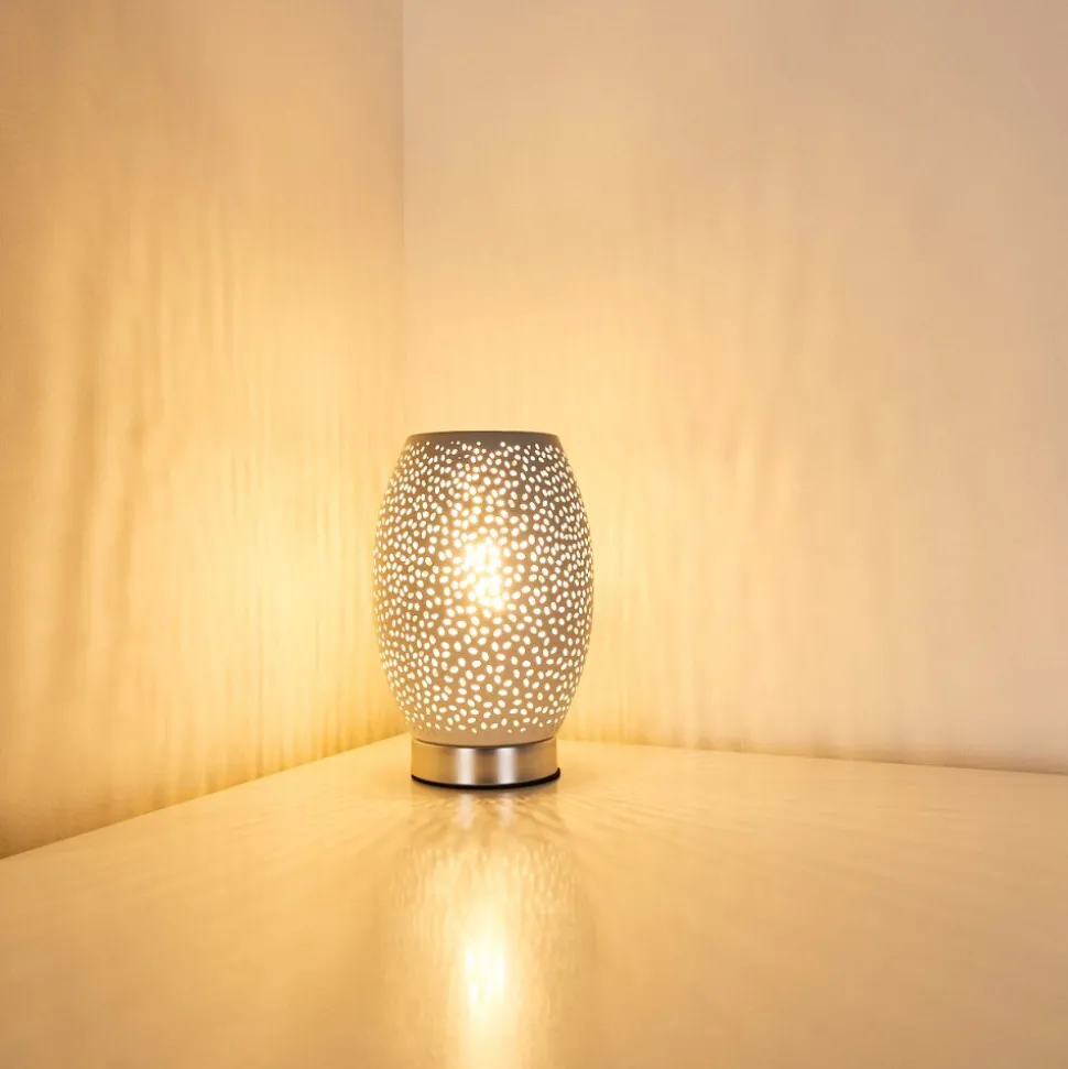 Lampe A Poser Saksborg Chrome, 1 Lumiere