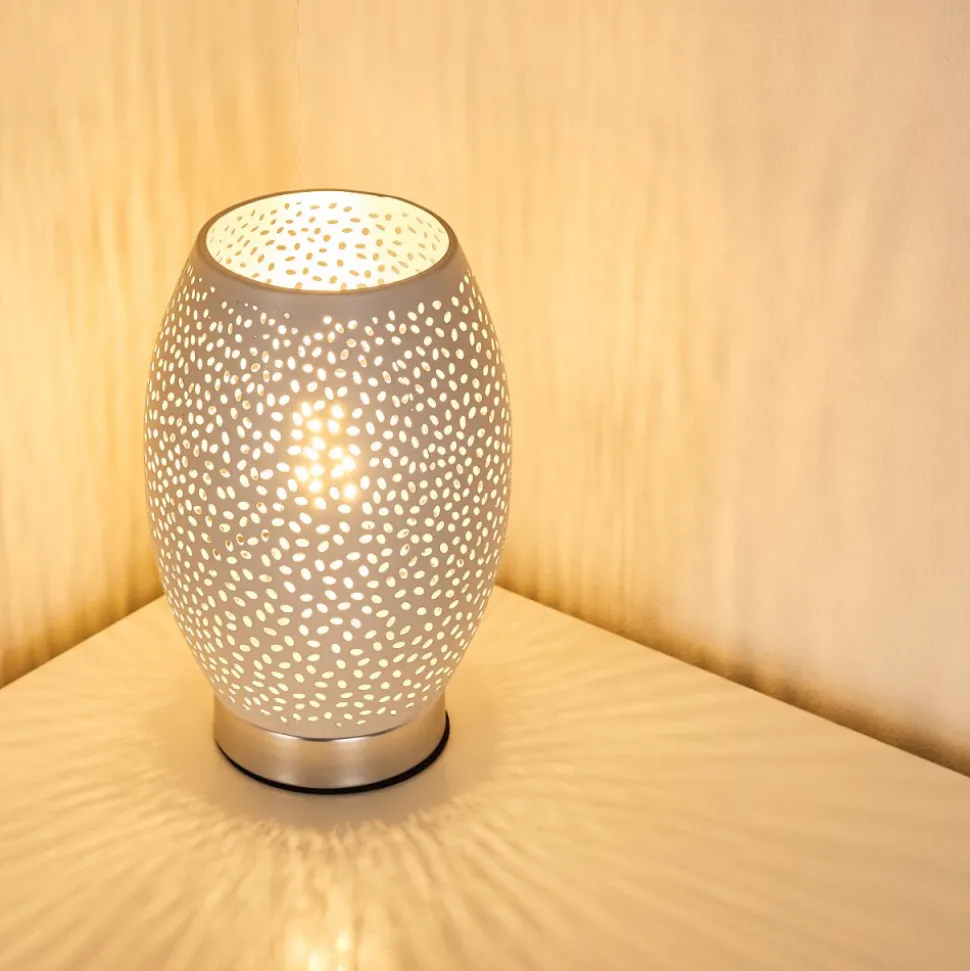 Lampe A Poser Saksborg Chrome, 1 Lumiere