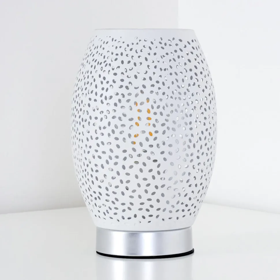 Lampe A Poser Saksborg Chrome, 1 Lumiere