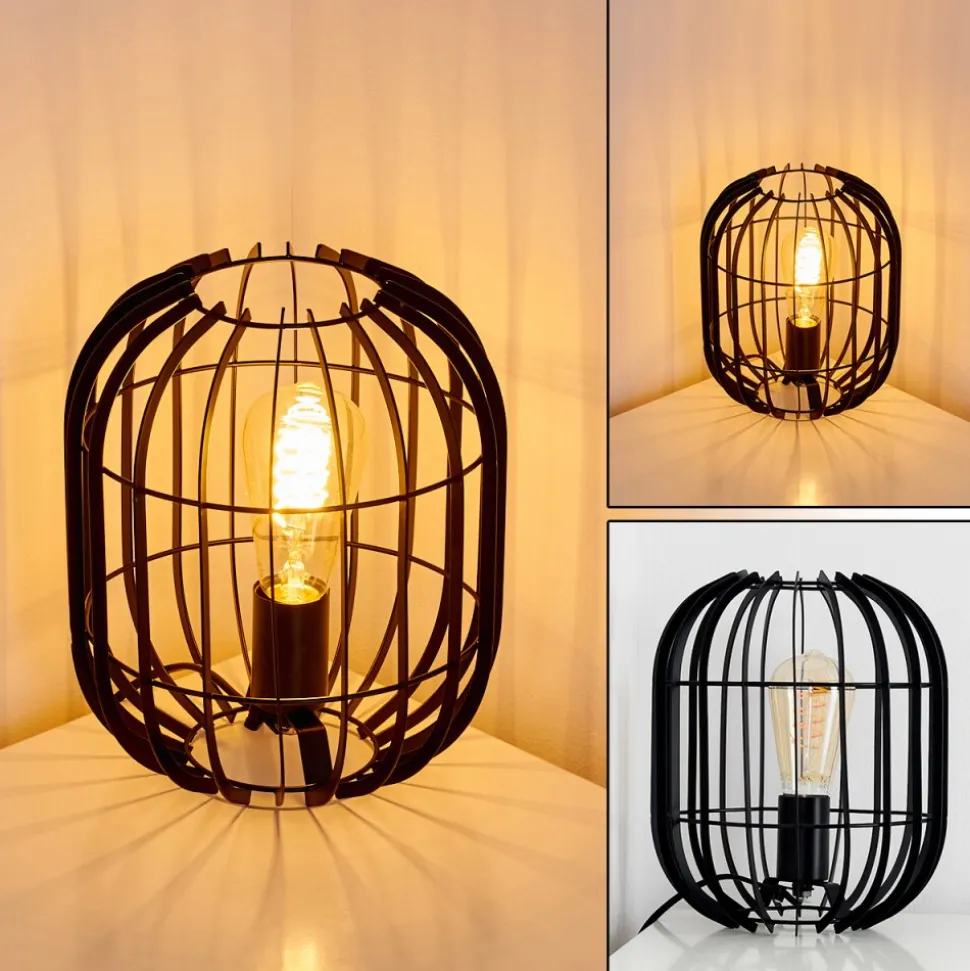 Lampe A Poser Svensbyn Noir, 1 Lumiere