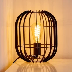 Lampe A Poser Svensbyn Noir, 1 Lumiere