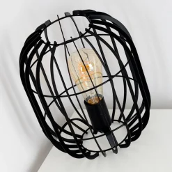 Lampe A Poser Svensbyn Noir, 1 Lumiere