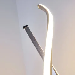 Lampe A Poser Tervo Led Nickel Mat, 2 Lumieres