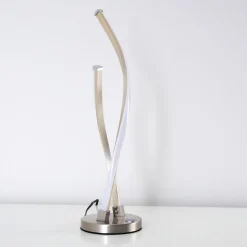 Lampe A Poser Tervo Led Nickel Mat, 2 Lumieres