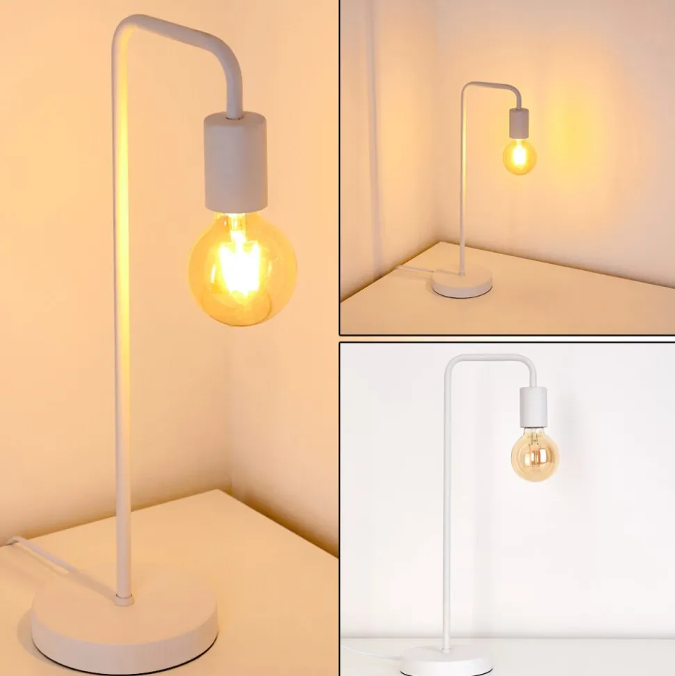 Lampe A Poser Valcolla Blanc, 1 Lumiere