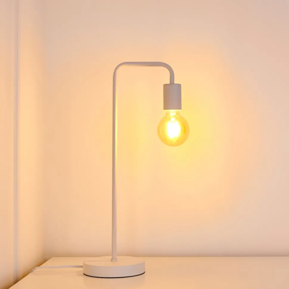 Lampe A Poser Valcolla Blanc, 1 Lumiere