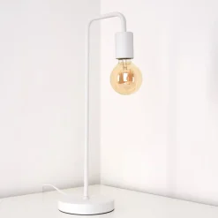 Lampe A Poser Valcolla Blanc, 1 Lumiere