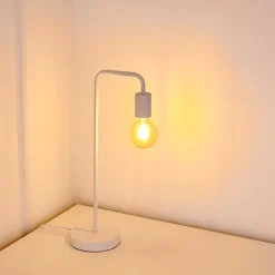 Lampe A Poser Valcolla Blanc, 1 Lumiere