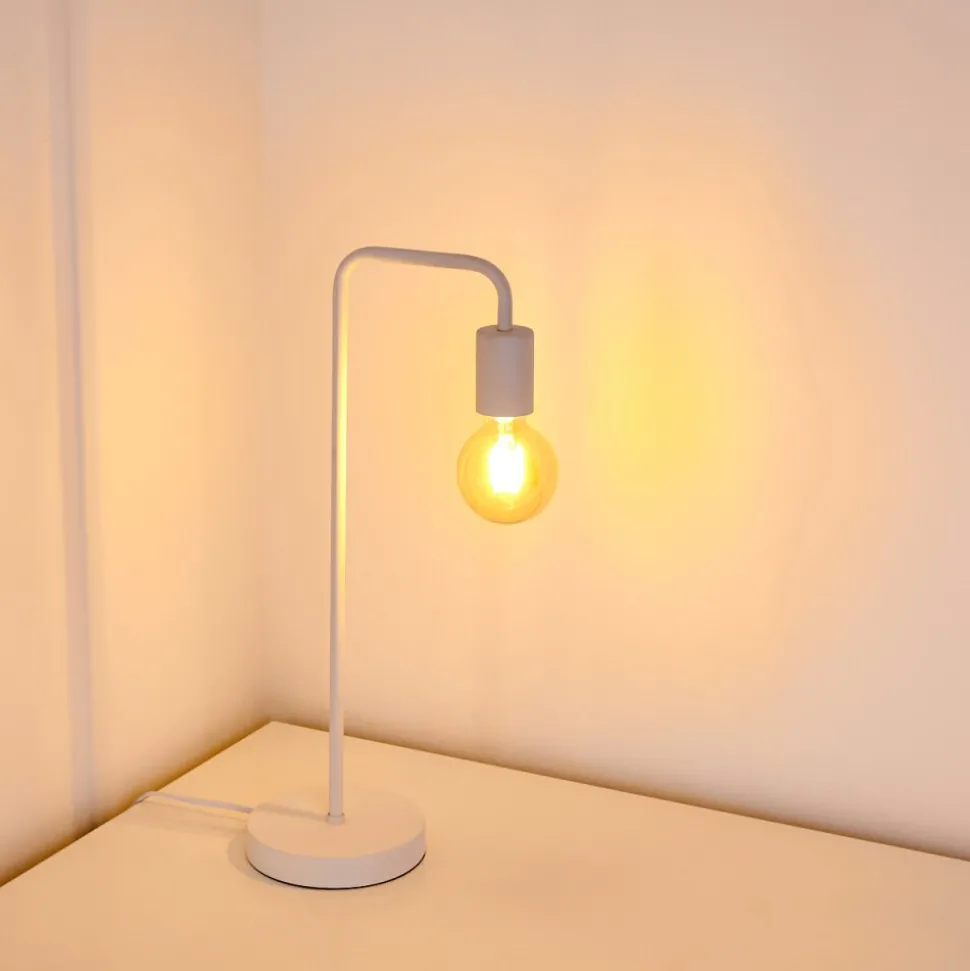 Lampe A Poser Valcolla Blanc, 1 Lumiere
