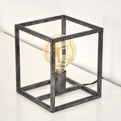 Lampe A Poser Voordorp Gris, Argente, 1 Lumiere