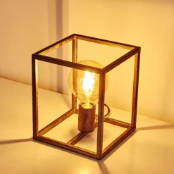 Lampe A Poser Voordorp Gris, Argente, 1 Lumiere