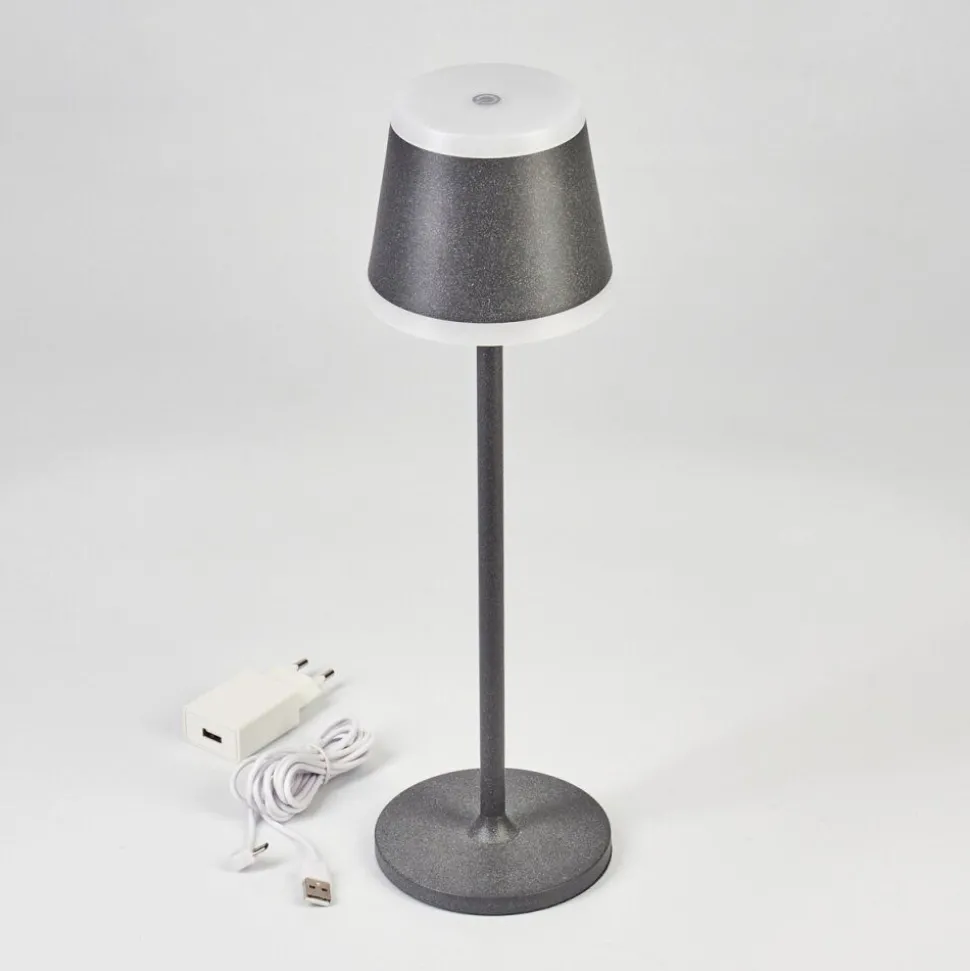 Lampe A Poser Walt Led Anthracite, 1 Lumiere