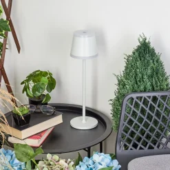 Lampe A Poser Walt Led Gris, 1 Lumiere
