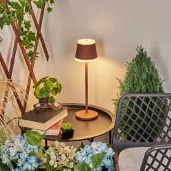 Lampe A Poser Walt Led Rouille, 1 Lumiere