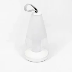 Lampe A Poser Yari Led Gris, Transparent, Blanc, 1 Lumiere, Telecommandes, Changeur De Couleurs