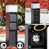 Lampe A Prise Electriquepapacal Led Noir, 1 Lumiere