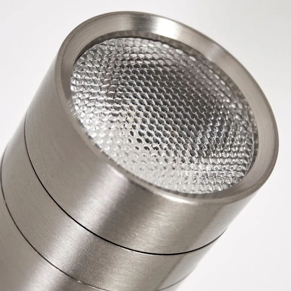 Lampe De Chevet Alsea Led Nickel Mat, 1 Lumiere, Detecteur De Mouvement