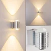 Lampe De Salle De Bain Florenz Led Aluminium, 2 Lumieres