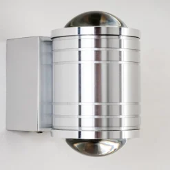 Lampe De Salle De Bain Florenz Led Aluminium, 2 Lumieres