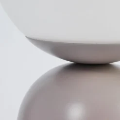 Lampe De Table Alolas Gris, 1 Lumiere