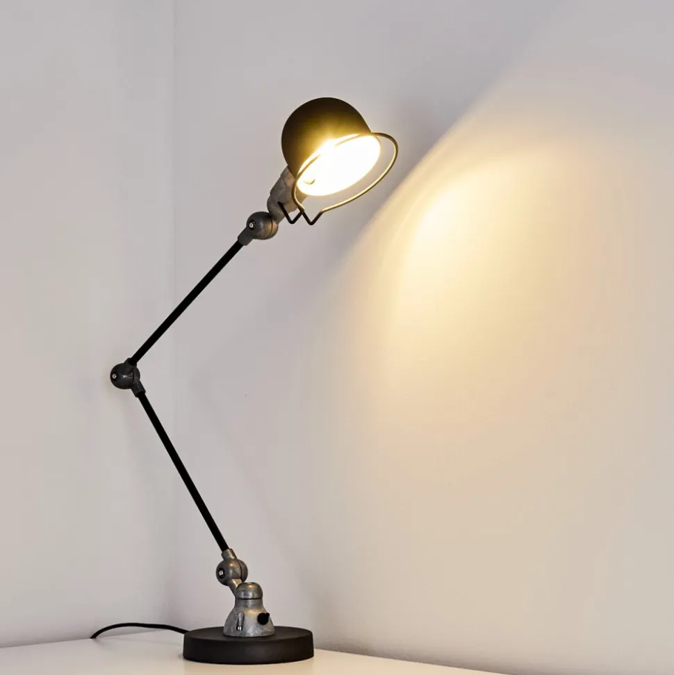 Lampe De Table Arild Noir, 1 Lumiere