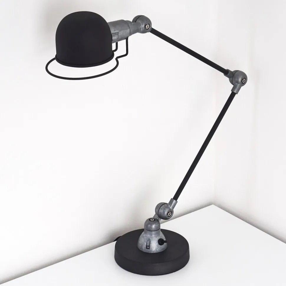 Lampe De Table Arild Noir, 1 Lumiere