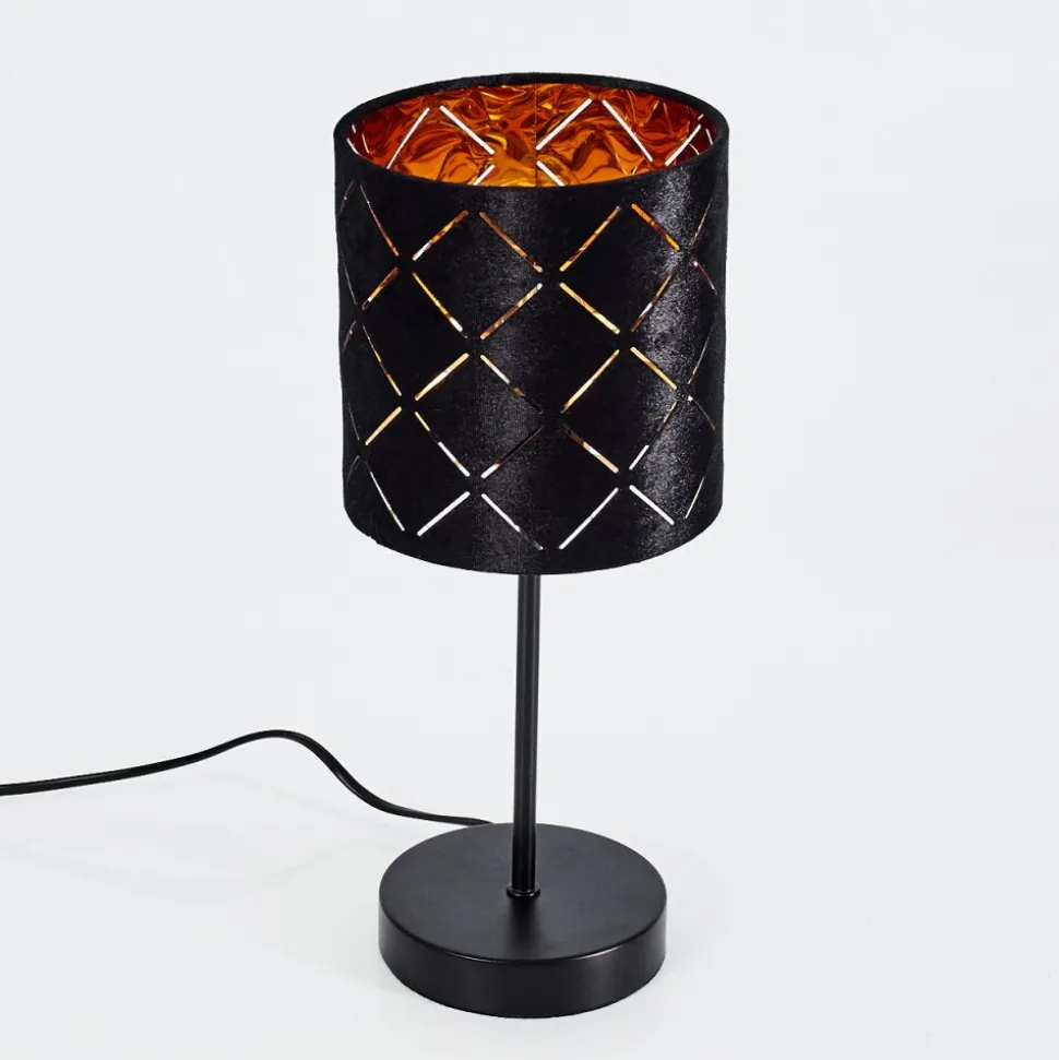 Lampe De Table Arnoya Noir, 1 Lumiere