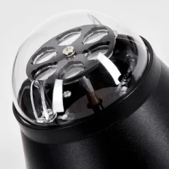 Lampe De Table Atabueira Led Noir, 1 Lumiere, Changeur De Couleurs