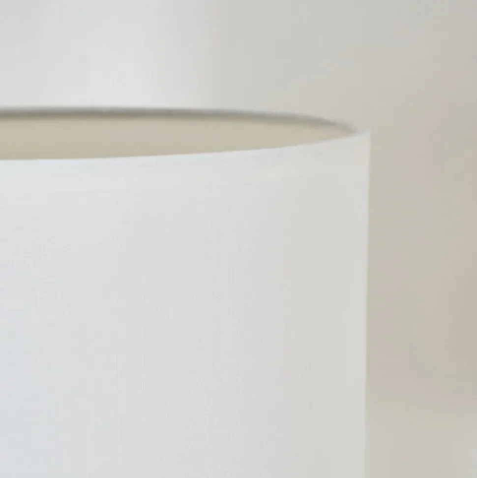 Lampe De Table Avon Blanc, 1 Lumiere