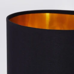 Lampe De Table Avon Noir, 1 Lumiere