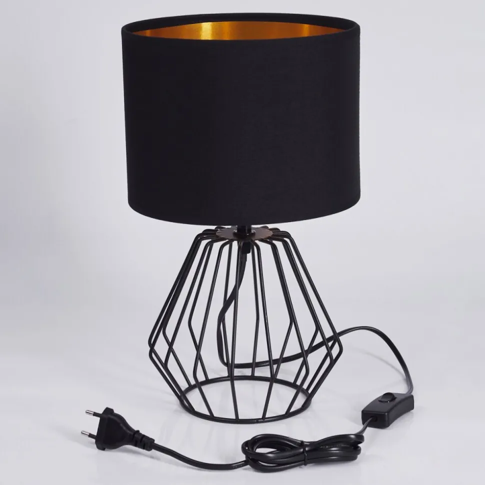 Lampe De Table Avon Noir, 1 Lumiere