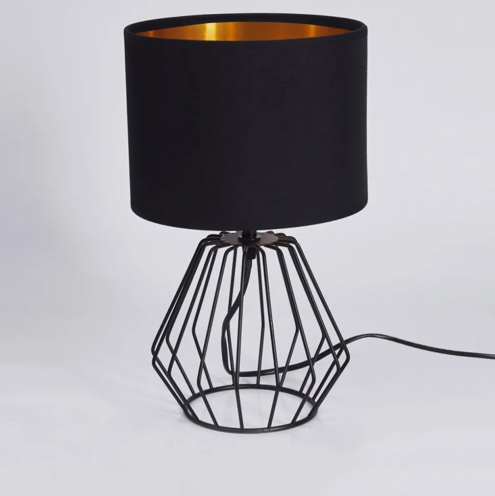 Lampe De Table Avon Noir, 1 Lumiere