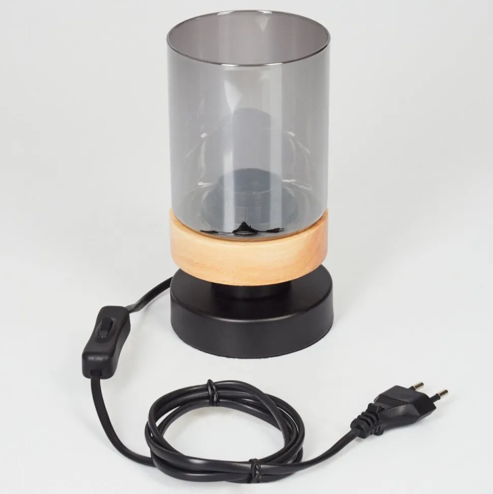 Lampe De Table Azinhalinho Ecru, Noir, 1 Lumiere