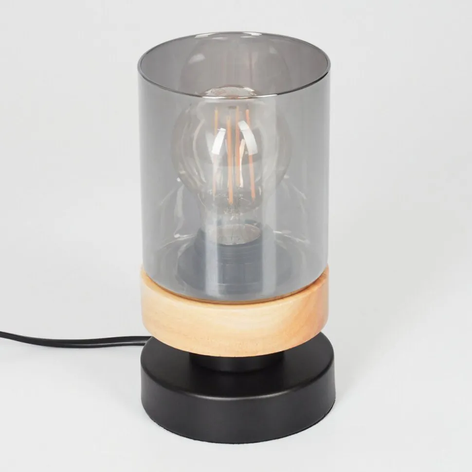 Lampe De Table Azinhalinho Ecru, Noir, 1 Lumiere