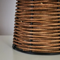 Lampe De Table Balifoudray Ecru, Noir, 1 Lumiere