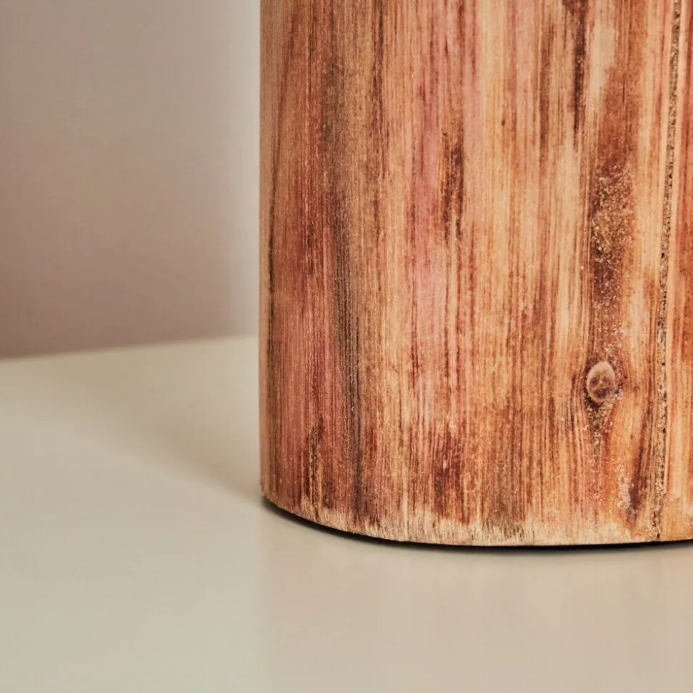 Lampe De Table Baranque Ecru, 1 Lumiere