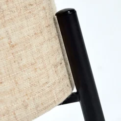 Lampe De Table Baranque Noir, 1 Lumiere