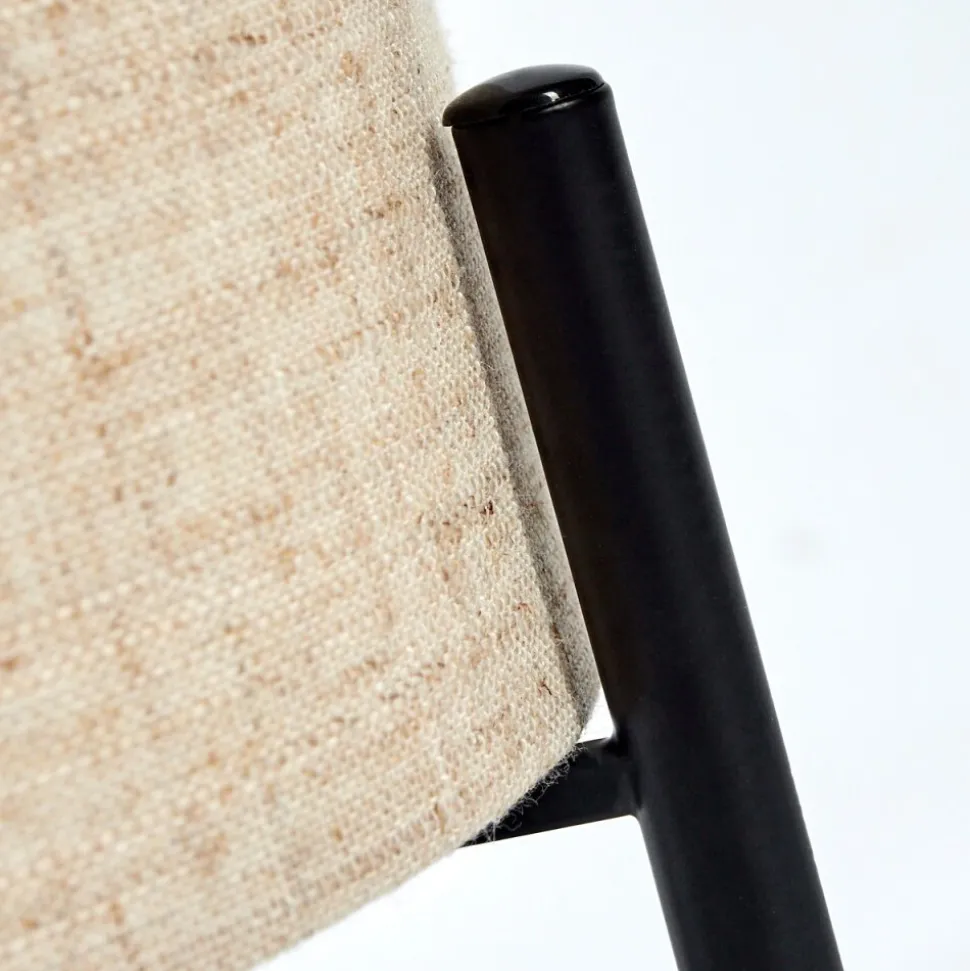 Lampe De Table Baranque Noir, 1 Lumiere