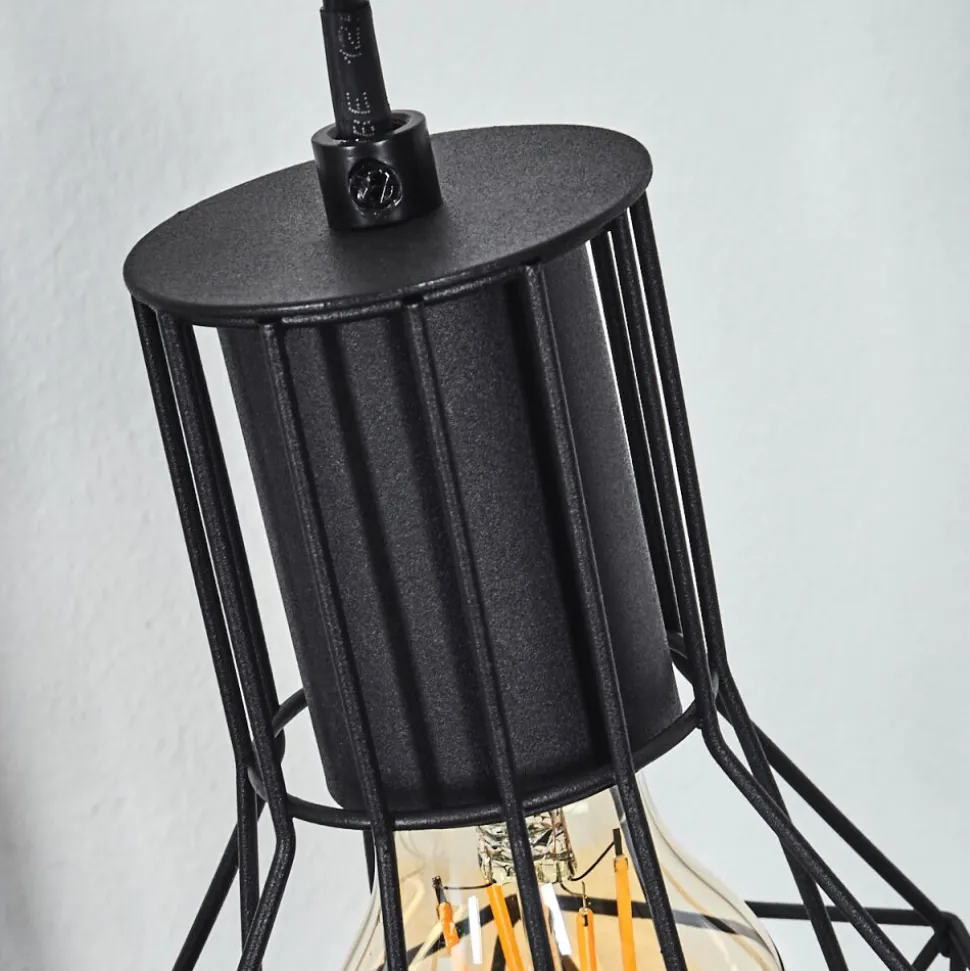 Lampe De Table Bardhaman Ecru, Noir, 1 Lumiere