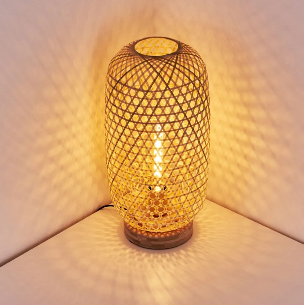 Lampe De Table Batumi Brun, 1 Lumiere