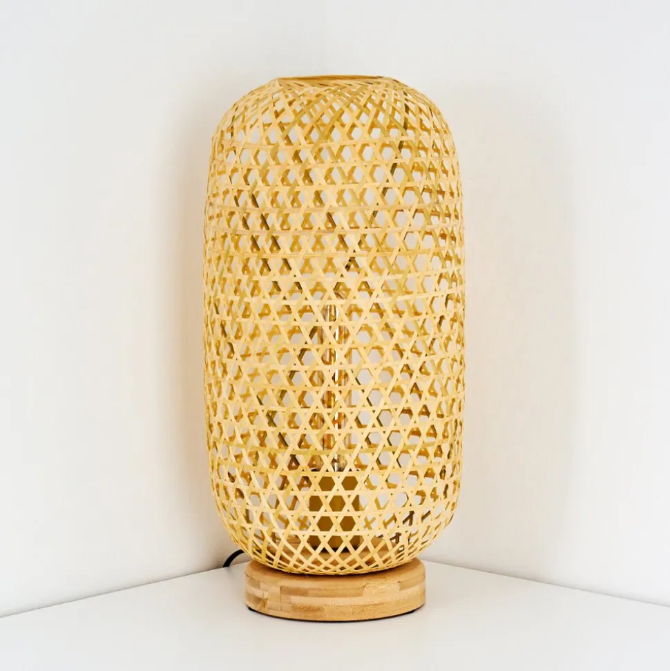 Lampe De Table Batumi Brun, 1 Lumiere