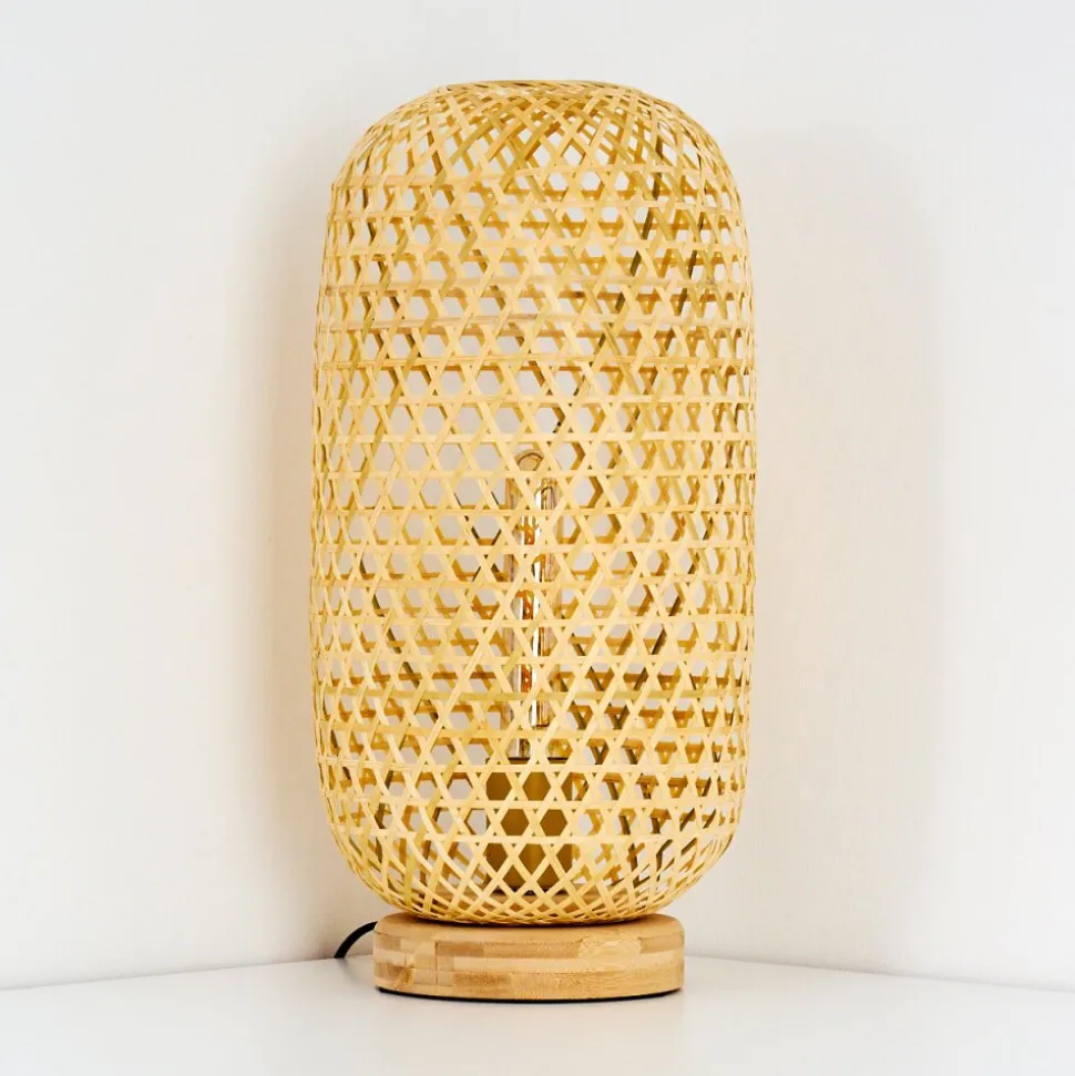 Lampe De Table Batumi Brun, 1 Lumiere