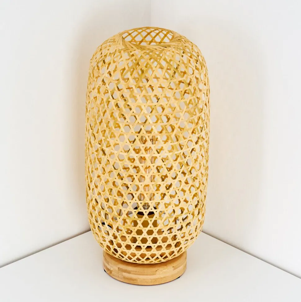 Lampe De Table Batumi Brun, 1 Lumiere