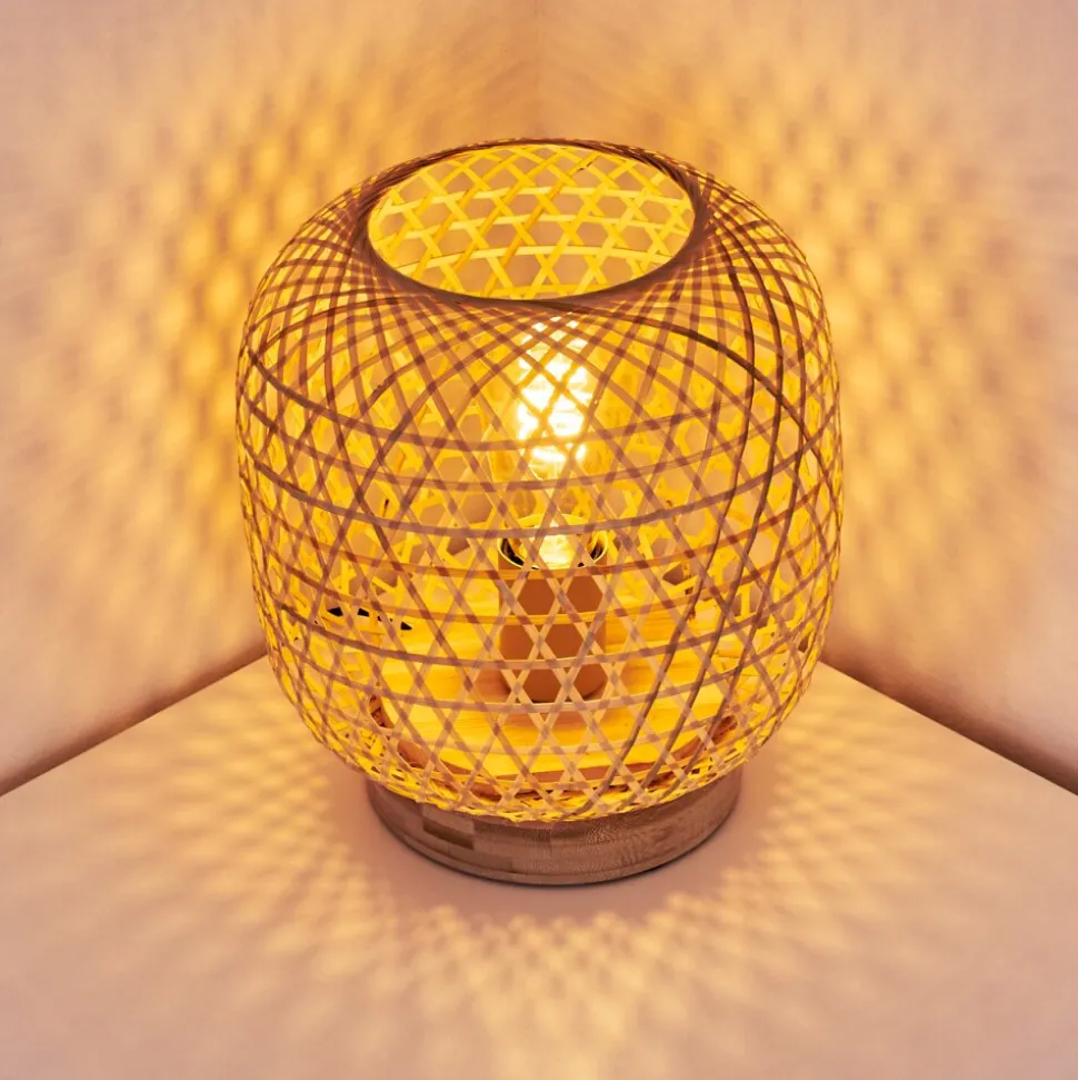 Lampe De Table Batumi Brun, 1 Lumiere