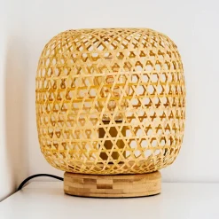 Lampe De Table Batumi Brun, 1 Lumiere